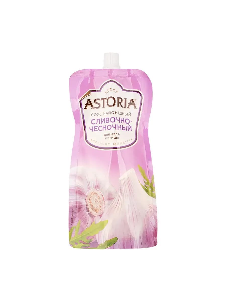 Соус майонезный АСТОРИЯ Сливочно-чесночный 42%