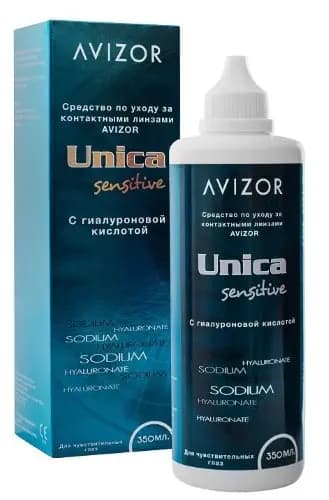 Avizor unica sensitive раствор для линз