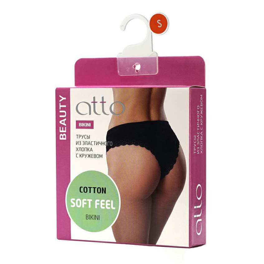 Трусы женские Atto черные