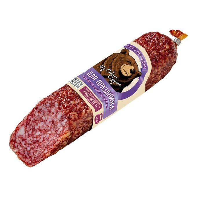 Колбаса сырокопченая ПРОСТО ВЫГОДНО Для праздника